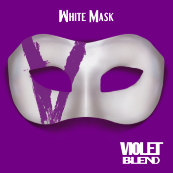Violet Blend - White Mask